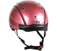 Casco Choice - Casco infantil para equitación, bicicleta y esquí (52-56 cm), diseño de rosa brillante