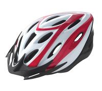 Casco Ciclismo Rider para Adulto Cáscara Fuera Del Molde Talla M Blanco Gráfica