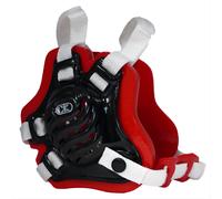 Casco Cliff Keen F5 Tornado: negro, escarlata y blanco