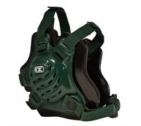 Casco Cliff Keen F5 Tornado: verde oscuro, negro y verde oscuro