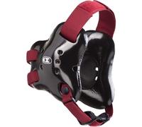 Casco Cliff Keen Fusion en negro y cardenal