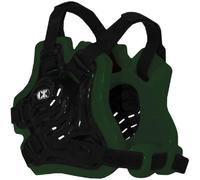 Casco Cliff Keen Tornado - Negro/Verde oscuro