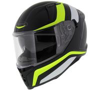 Casco completo Caberg Avalon Blast - mate negro blanco amarillo