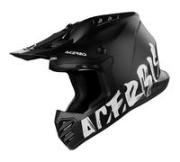 Acerbis Profile Youth Casco de motocross, negro, tamaño XL para Hombres