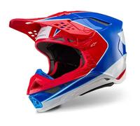 casco cross alpinestars supertech s-m10 aeon - rojo / azul XXL