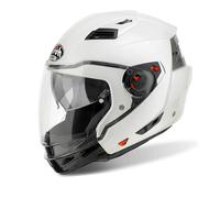 Casco Crossover Airoh Executive Mentoniera Desmontable Blanco Brillante Talla M