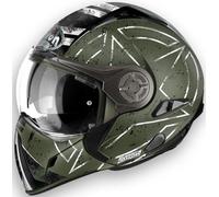 Casco Crossover Homologado P/J Airoh J106 Command Verde Mate Talla XS