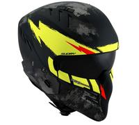 Casco Crossover Suomy ARMOR Hi Volt Matt Black/Yellow