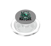 Casco de Astronauta perdido en la Naturaleza - Arte Espacial cósmico PopSockets PopGrip para MagSafe