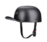 Casco De Béisbol Vintage Para Motocicleta, Abierto, De Media Cara, Para Hombres Y Mujeres, Adultos, Ciclomotor, Moto Acuática, Bicicleta, Crucero, Chopper, Aprobado Por ECE. 4,XXL/(62~64cm)