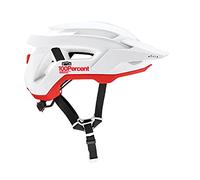 Casco de Bicicleta, 100%, Altis, Rojo/Blanco L/XL