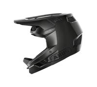 ABUS Downhill Helmet HiDrop - Casco integral certificado ASTM con carcasa exterior ABS para MTB: descenso, enduro y bike park - para adultos y adolescentes - negro, talla XL