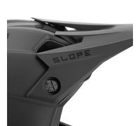 Casco de bicicleta de descenso-enduro integral Gist Slope negro talla 59-62cm (s