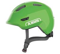ABUS Casco infantil Smiley 3.0 - casco de bicicleta con ajuste bajo, diseños adaptados a los niños y espacio para una coleta - para niñas y niños