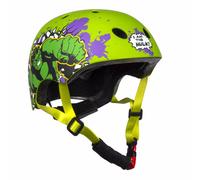Casco de bicicleta infantil Disney v3 Hulk verde con rueda de ajuste de tamaño