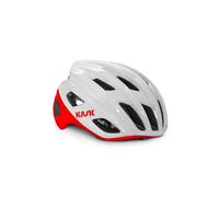 Casco de bicicleta Kask MOJITO CUBE - WG11 (Blanco/Rojo)