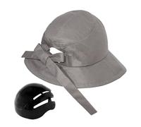 Casco de Bicicleta para Mujer | Casco de Bicicleta Portátil Mujer con Protección Solar - Sombrero Desmontable Antivents Ligero Ajustable Mixto para Deporte Senderismo Camping