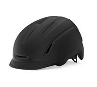 Cascos de ciclismo giro caden ii led negro mate S