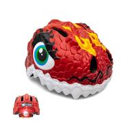 Casco bicicleta infantil Crazy Safety Dragon ( Rojo / Única )