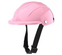 Casco de bicicleta para perros - Medium ABS 11.5x11.5x5.5 cm Sombrero de seguridad ajustable | Peț Doğ Helmêt, diseño a prueba de viento, guía de viaje, cascos de seguridad para mascotas | Scootering