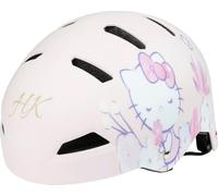 Casco de Bicicleta Tataway Hello Kitty Street XS para niña, 48 a 52 cm, Modelo de patín con Rueda Ajustable y certificación EN 1078