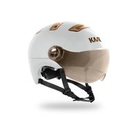 CASCO de bicicleta urbana Kask URBAN ''R'' RAINBOW CHROME - WG11 (Marfil/Rosa Plata)