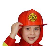 Casco De Bombero De Dress Up America - Sombrero Rojo Para Niños