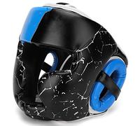Casco de Boxeo para niños, el Material de Piel sintética es Duradero, el Tanque Interior Transpirable es cómodo y Seguro, cómodo y Resistente
