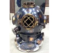Casco de Buceo con Acabado Antiguo, diseño de Mark V de la Marina de EE. UU