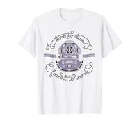 Casco de Buceo Vintage Born To Dive Forced To Work Camiseta