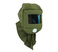 Casco de Chorro de, Diseño de Pantalla Facial Transparente Tapa de Campana de Chorro de Válvula de Respiración Desmontable con Diseño de Ventilación de Progreso Suave para Pulir para