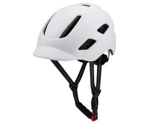 Casco de Ciclismo Adulto Casco Bicicleta Carretera Urbano con Visera Extraíble Revestimiento Acolchado Lavable Ajustador Trasero Certificación EN1078, Color to 11, L57-61CM