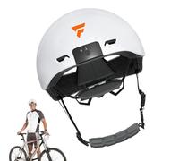 Casco de Ciclismo Inteligente, Protector de Cabeza Ciclo Carretera,Equipo Protección Deportiva Conducción | 3 modos de iluminación Headwear de ciclo ligero con cámara para adultos mayores