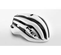MET Trenta Mips Casco Carretera, Blanco / Negro Mate/Pulido