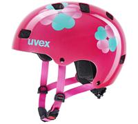 Casco de ciclismo para niños Uvex Kid 3 Talla de casco: 51-55 cm / Color: rosa/negro