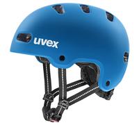 Casco de ciclismo para niños Uvex Kid 4 Talla de casco: 51-55 cm / Color: azul
