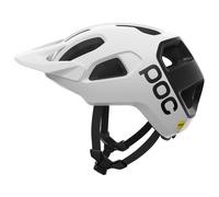 POC Cularis Hydrogen White/Uranium Black Matt w. Logo Casco de ciclismo S