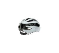 Spiuk Sportline Casco Eleo, Adultos Unisex, Blanco/Plata, (M-L) 53-61
