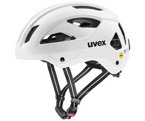 Casco de ciclismo urbano Uvex City Stride MIPS con HIPLOCK ( Blanco mate / S )