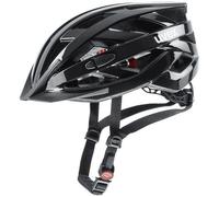 uvex i-Vo 3D, Casco Todoterreno Ligero Unisex, Ajuste de Talla individualizado, luz LED Opcional, Black, 52-57 cm