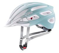 uvex True CC Casco de Bicicleta, Unisex-Adult, Papyrus-Peacock Matt, 52-55 cm