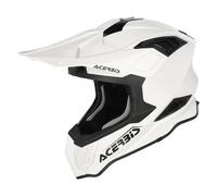 Acer irstrike-X Casco de motocross, Blanco, Talla S (55/56)