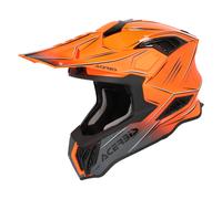 Acer irstrike-X Scratch Casco de motocross, naranja/gris, Talla L (59/60)