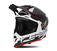 Casco de Cross Acerbis Steel Carbon Negro/RojoXS Negro,Rojo