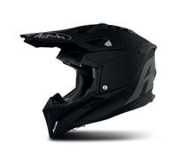 Airoh Aviator 3 Color Casco de motocross, Black Matt, Talla S (55/56)