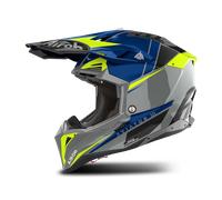 Casco de Cross Airoh Aviator 3 Push AzulS Azul