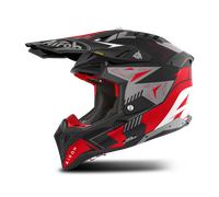 Casco de Cross Airoh Aviator 3 Spin Rojo MateL Rojo Mate