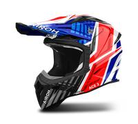 Airoh Aviator Ace 2 Proud, casco cruzado L male Azul/Rojo/Negro/Blanco