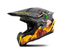 Casco de Cross Airoh Twist 3 Adventure Gris MateS Gris Mate