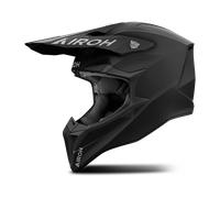 Airoh Wraaap Color 2024 Casco de motocross, Black Matt, Talla M (57/58)